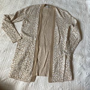 XXS Cheetah Print J Crew Sweater